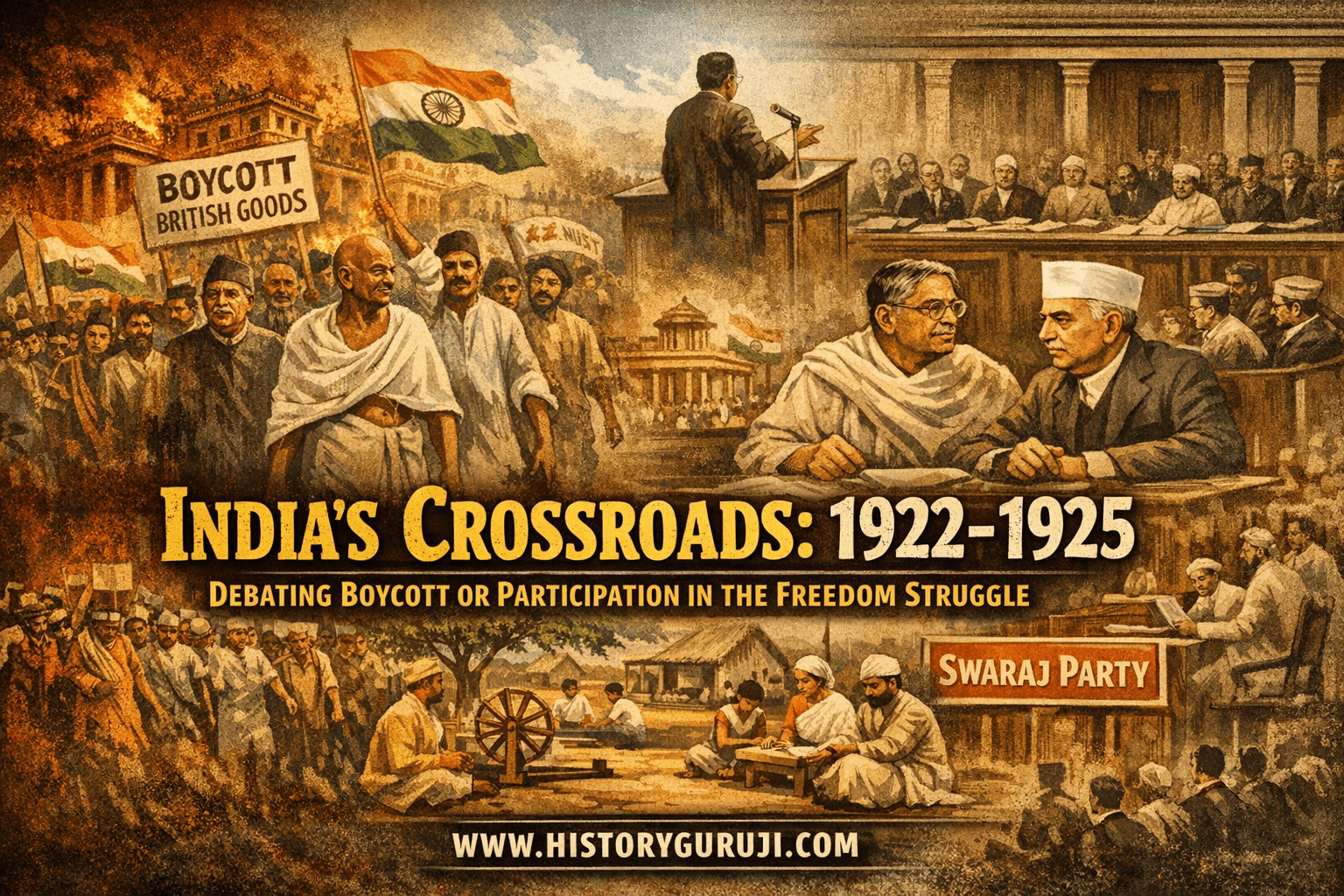 sawaraj movement in india