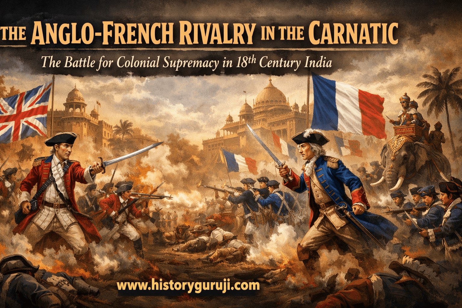 The Anglo-French Rivalry in the Carnatic: The Battle for Colonial Supremacy in 18th Century India
