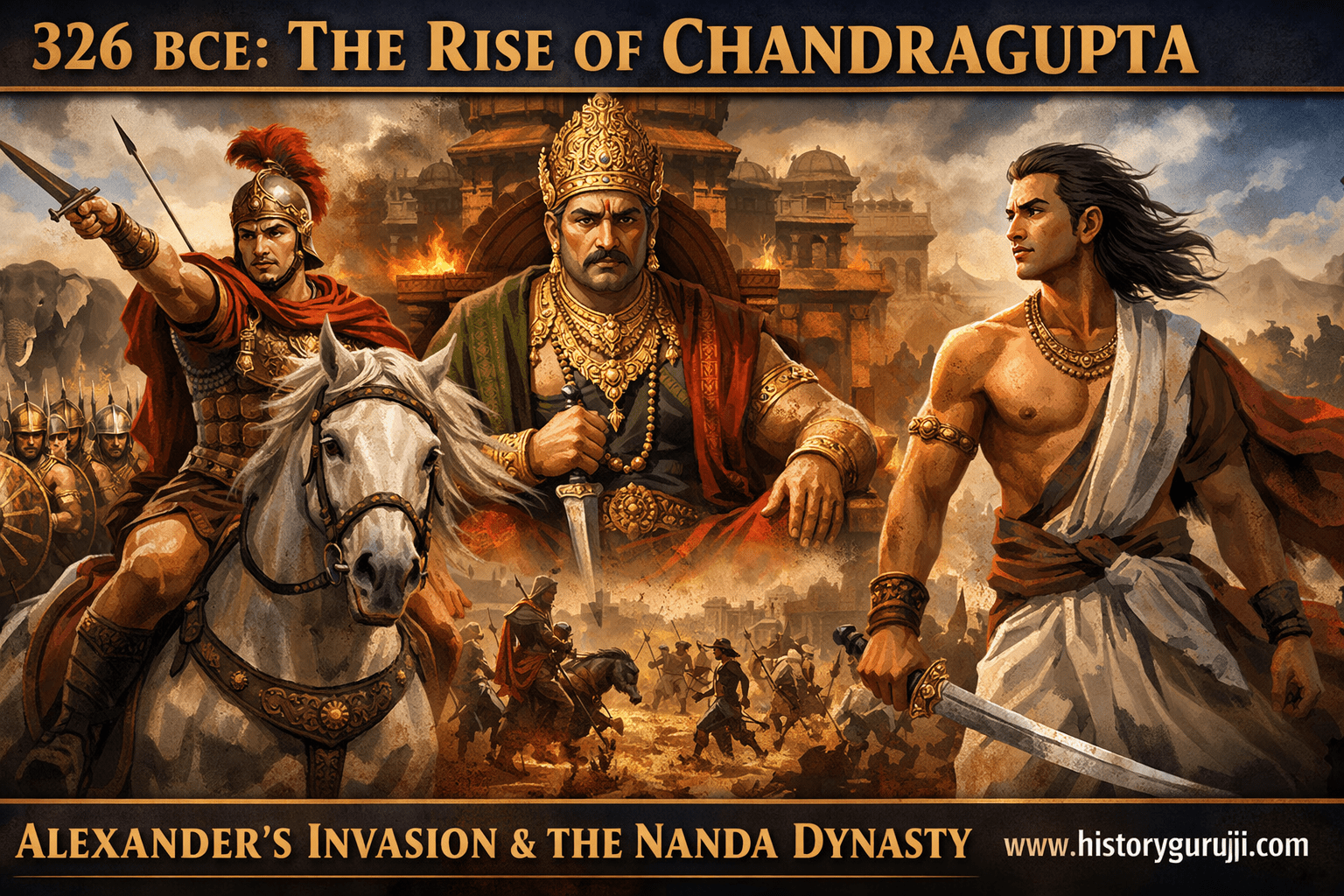 Maurya Dynasty: Historical Sources, Origins & the Rise of Chandragupta Maurya