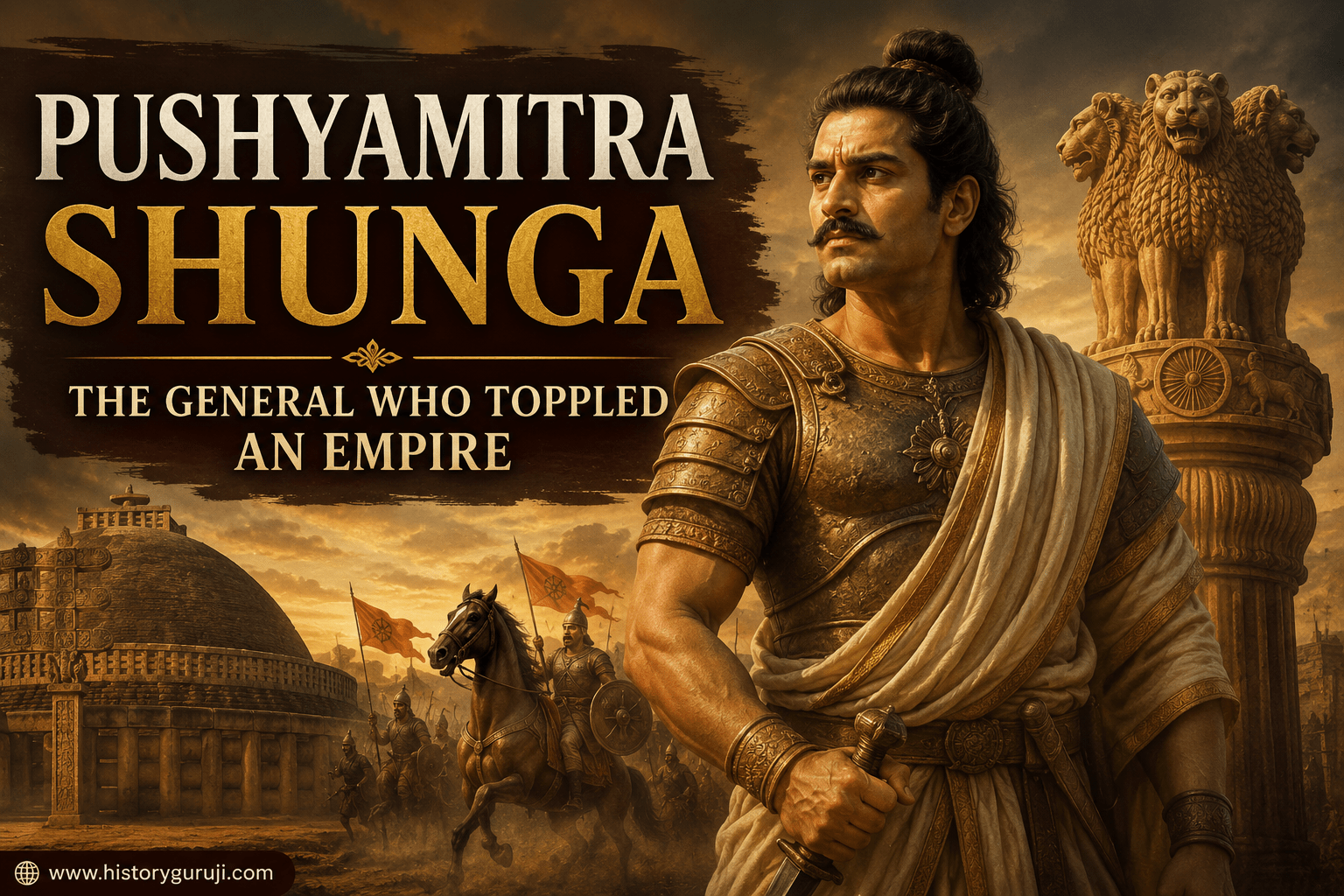 Pushyamitra Shunga: The General Who Toppled an Empire