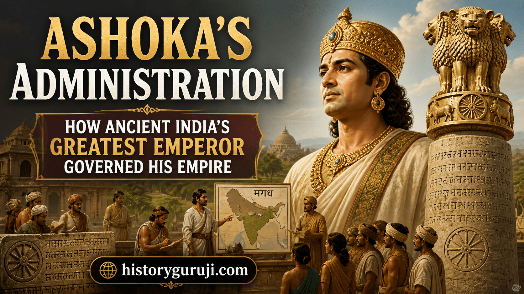 Ashoka's Administration: How Ancient India's Greatest Emperor Governed His Empire